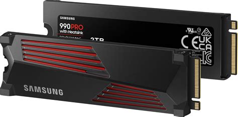 SAMSUNG MZ-V9P2T0CW 990 PRO 2 TB NVMe SSD W/Heatsink - Read Speed up to 7450 MB/s, 
Write Speed to up 6900 MB/s, Random Read up to 1400000 IOPS, 
Random Write up to 1550000 IOPS;PCIe 4.0 x4, NVMe 2.0;  V-Nand 3bit MLC; 
In-house controller; 2GB Low Power DDR4, 1200TBW